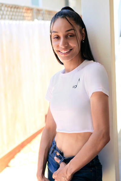 'Til Infinity Logo Crop Top