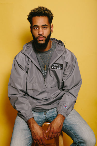 Young, Black & Hopeful Champion Packable Jacket
