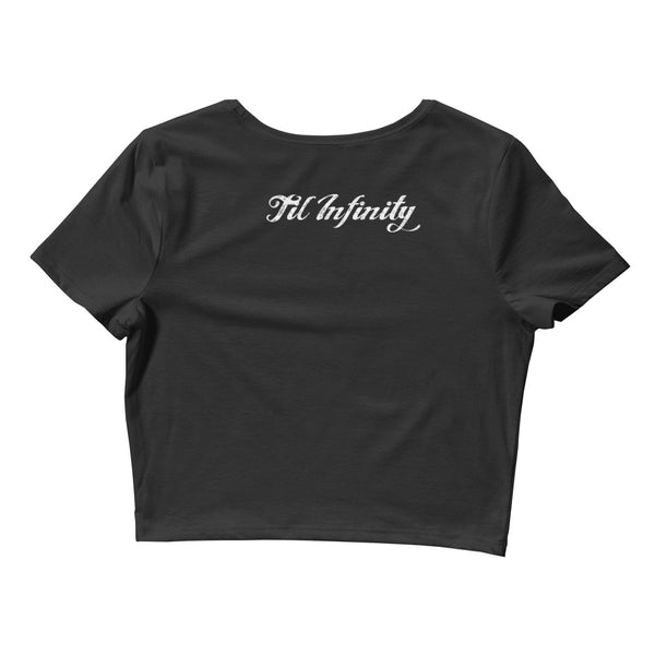 'Til Infinity Logo Crop Top