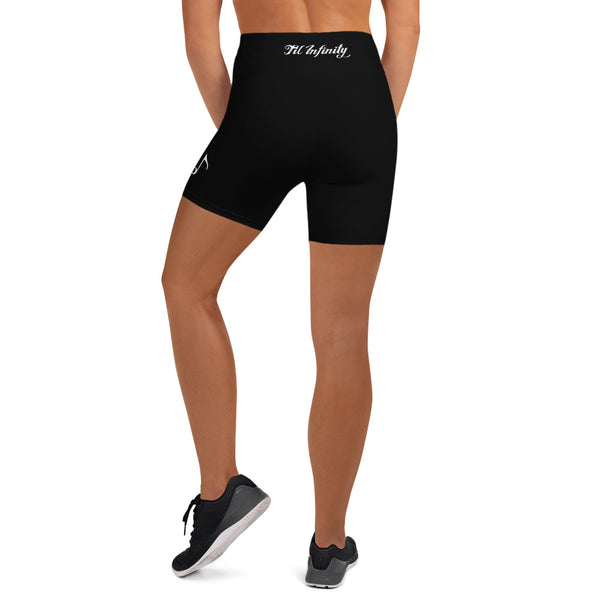 Til Infinity Yoga Shorts (Black)