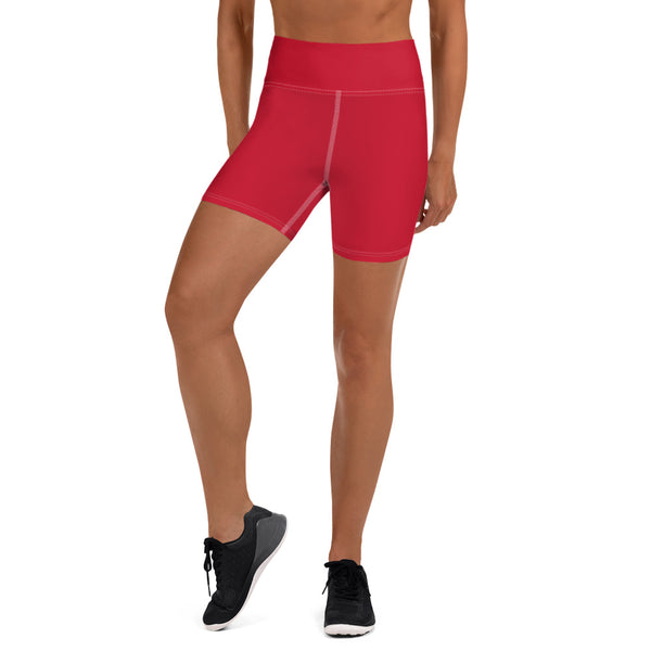 Til Infinity Yoga Shorts (Red)
