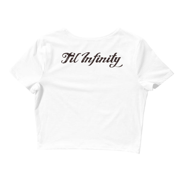 'Til Infinity Logo Crop Top