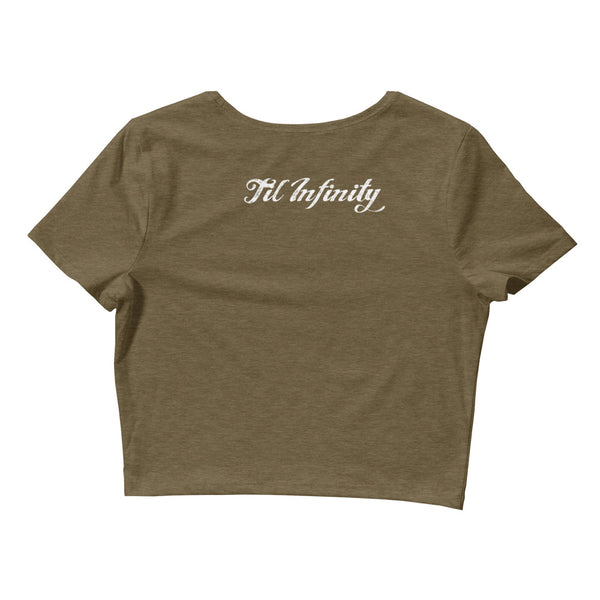 'Til Infinity Logo Crop Top