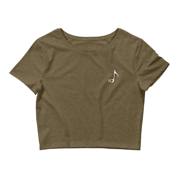 'Til Infinity Logo Crop Top