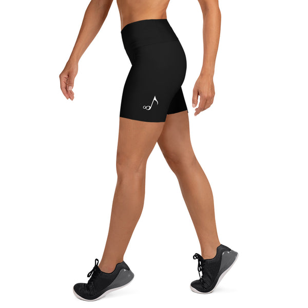Til Infinity Yoga Shorts (Black)