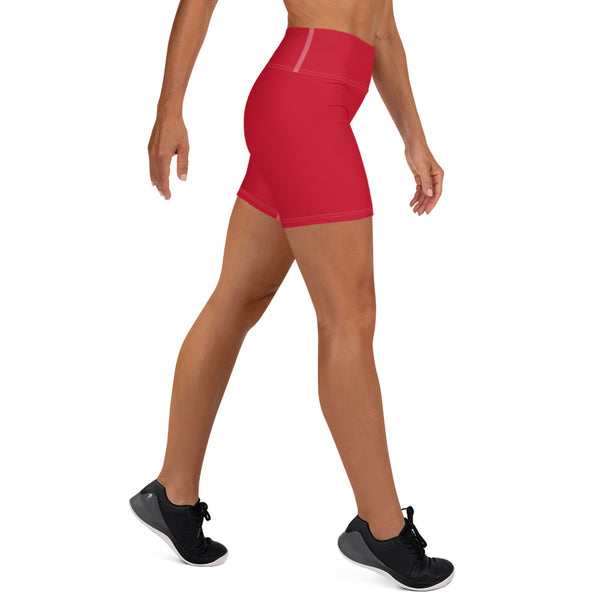 Til Infinity Yoga Shorts (Red)