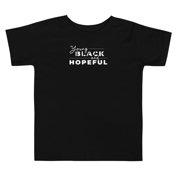 Young, Black & Hopeful Toddler Short Sleeve Tee